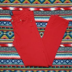 BLUE ASPHALT Red Jeans